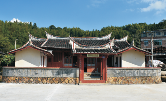 苏桥廖氏祠堂全景